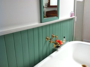 a bathroom renovation!